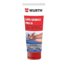 Luva Química PRO II 200 g Wurth